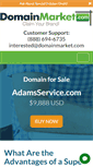 Mobile Screenshot of adamsservice.com